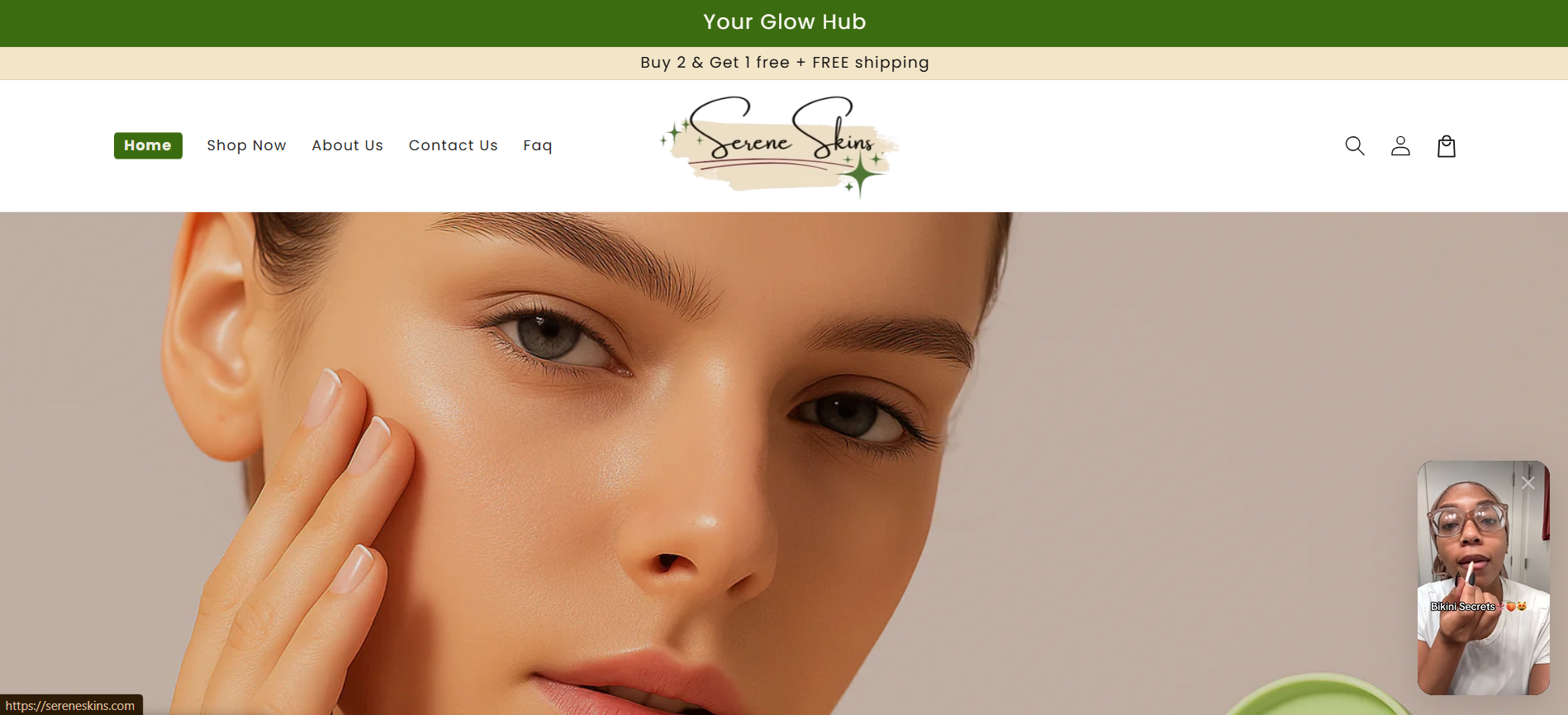 SereneSkins - Premium Skincare Store